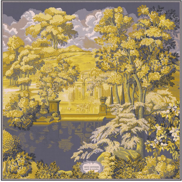 Inoui Editions šilko skara COME YELLOW